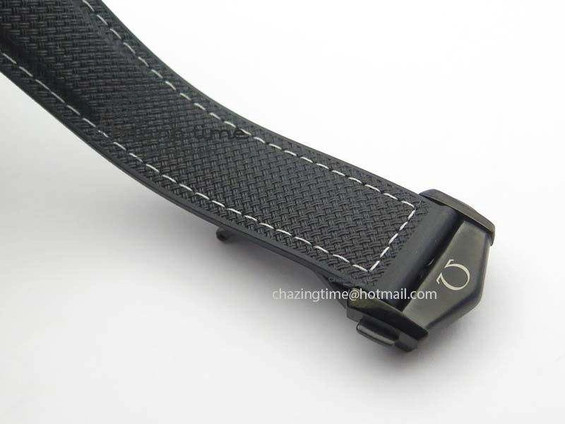 Planet Ocean 45mm Real Ceramic BP-Maker Best Edition Black Dial On Nylon Rubber Strap A8906