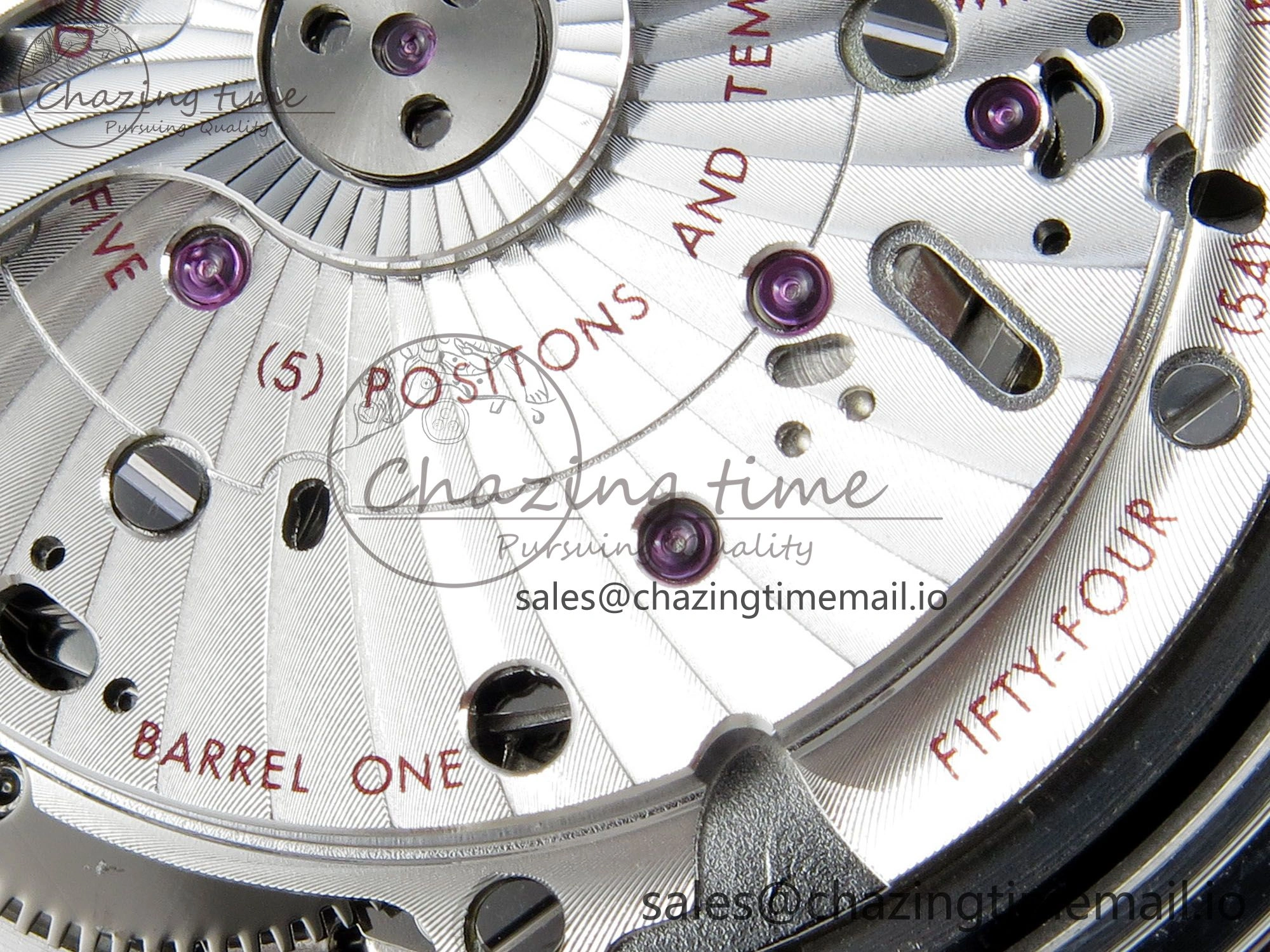 Planet Ocean 600M Chrono SS VRF 1:1 Best Edition Black Bezel Blue Dial on RG SS Bracelet A9900