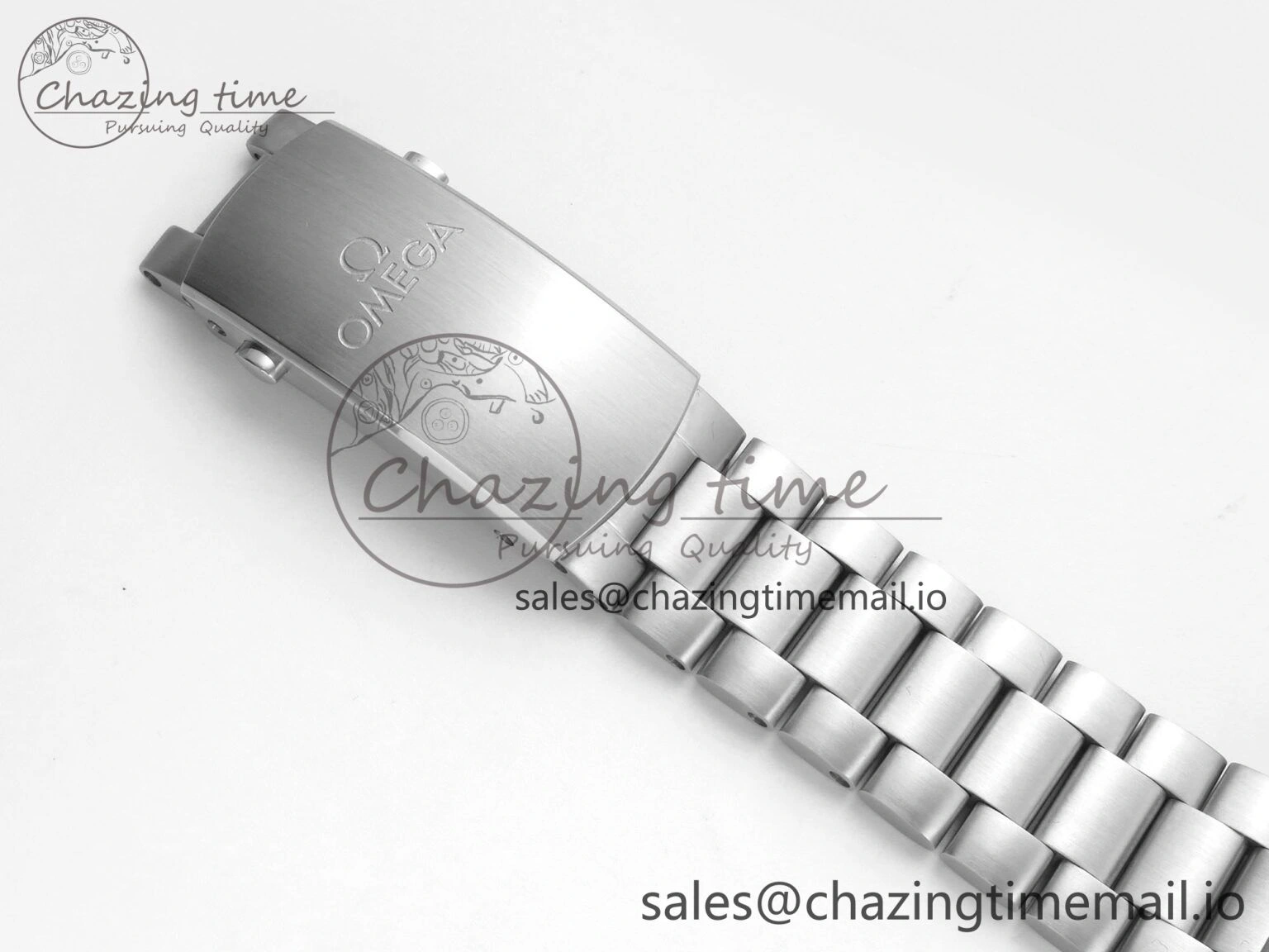 Planet Ocean 600M Chrono SS VRF 1:1 Best Edition Blue Bezel Blue Dial on SS Bracelet A9900