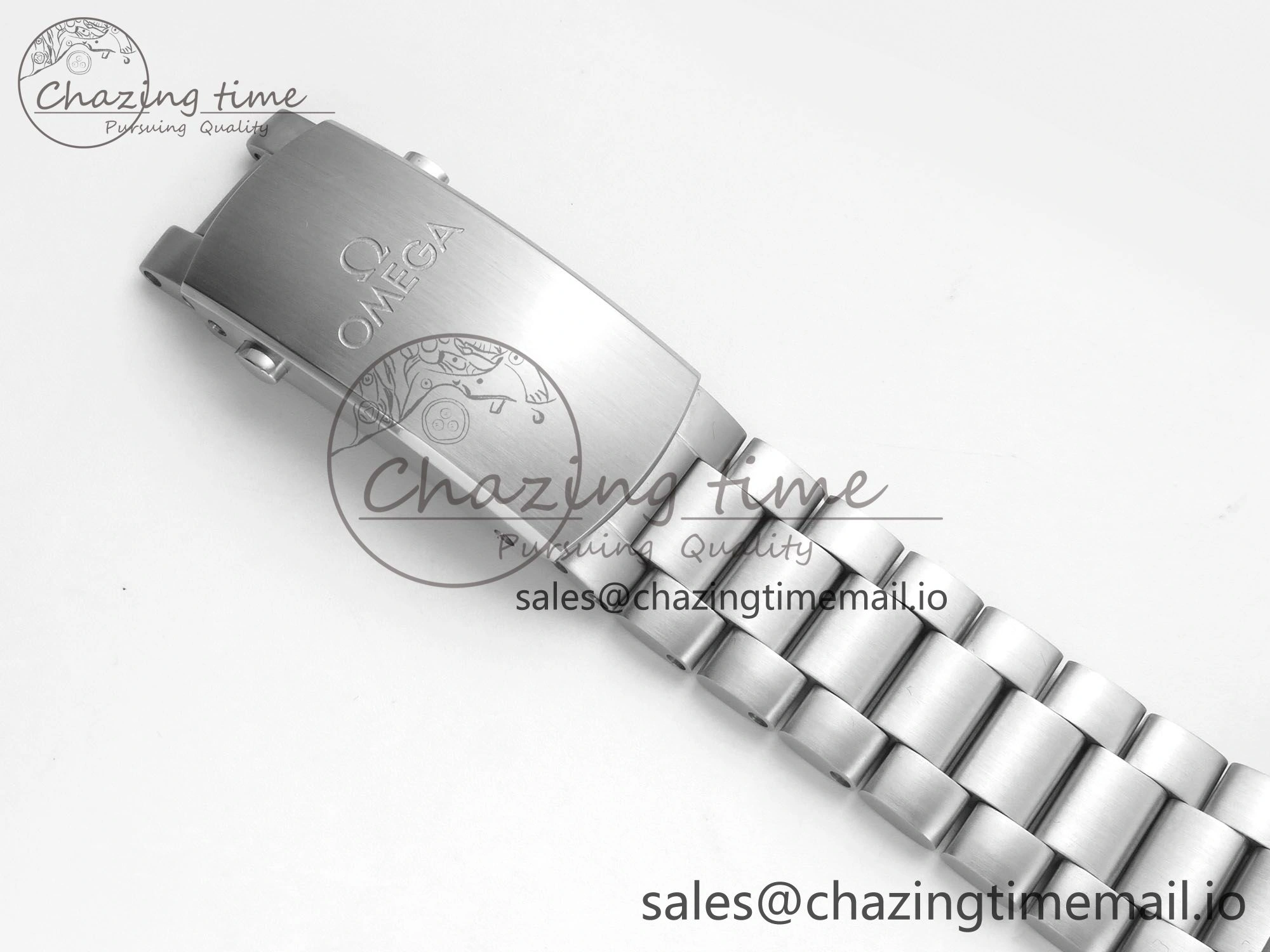 Planet Ocean 600M Chrono SS VRF 1:1 Best Edition Blue Bezel Blue Dial on SS Bracelet A9900