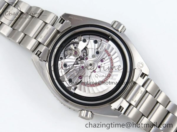 Planet Ocean 600M ‘Tai Chi’ GMT 43.5mm VSF 1:1 Best Edition Black White Ceramic Bezel and Dial on SS Bracelet A8906 Super Clone