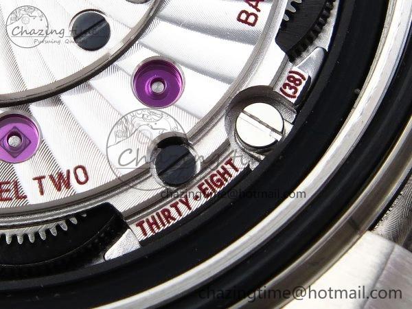 Planet Ocean 600M ‘Tai Chi’ GMT 43.5mm VSF 1:1 Best Edition Black White Ceramic Bezel and Dial on SS Bracelet A8906 Super Clone