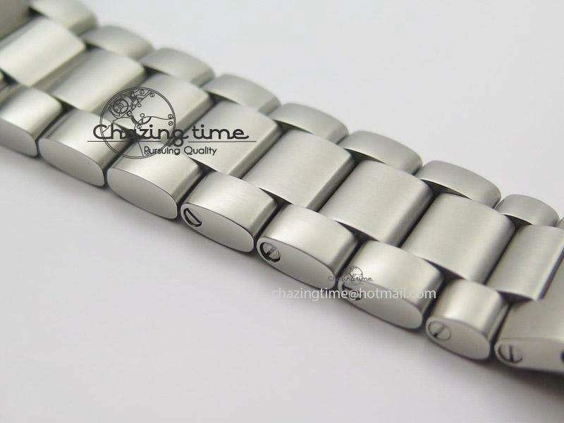 Planet Ocean GMT 42mm V6F Best Edition Black Dial Silver Markers On SS Bracelet A8605