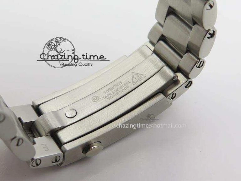 Planet Ocean GMT 43.5mm V6F Goodplanet Orange Marker Blue Dial On SS Bracelet A8605
