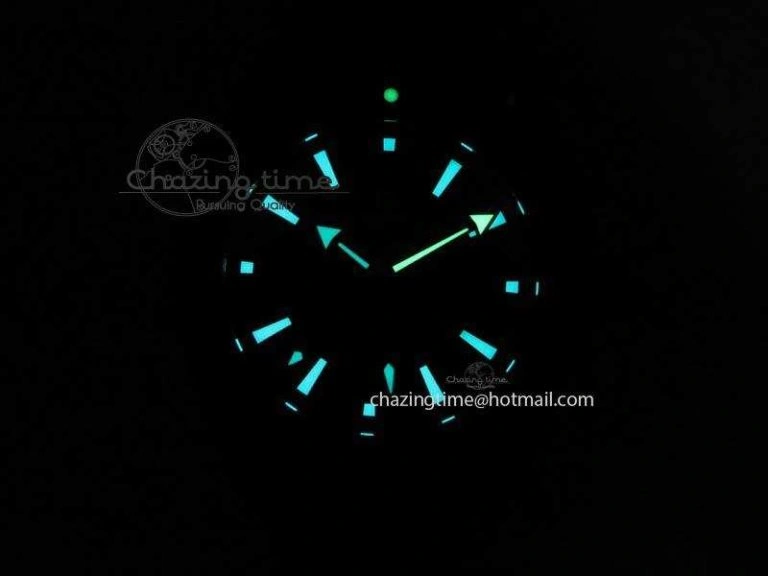 Planet Ocean GMT 45mm DLC Red JHF Best Edition Black Dial On Rubber Strap A8906