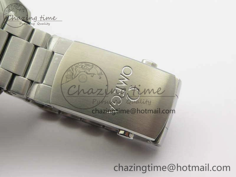 Planet Ocean Master Chrono SS OM 1:1 Best Edition Gray Dial On SS Bracelet A9900 V2