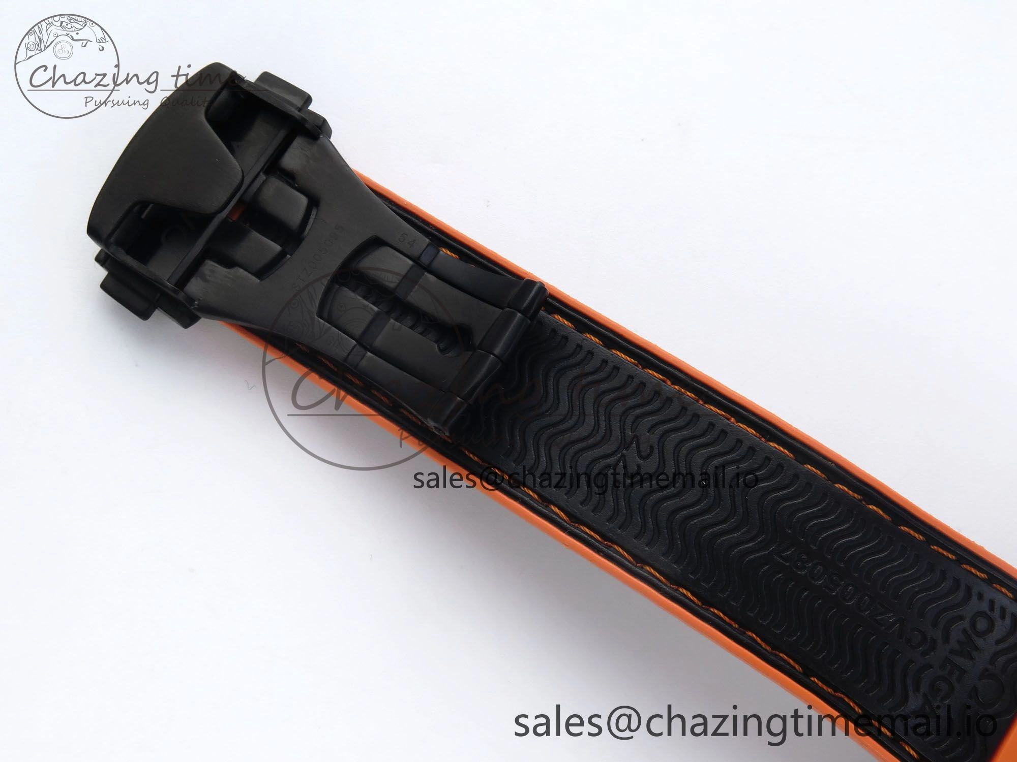 Planet Ocean Master Chronometer 600M 45.5mm SCF 1:1 Best Edition Black Orange Bezel Black Dial on Black Rubber Strap A9900 Super Clone