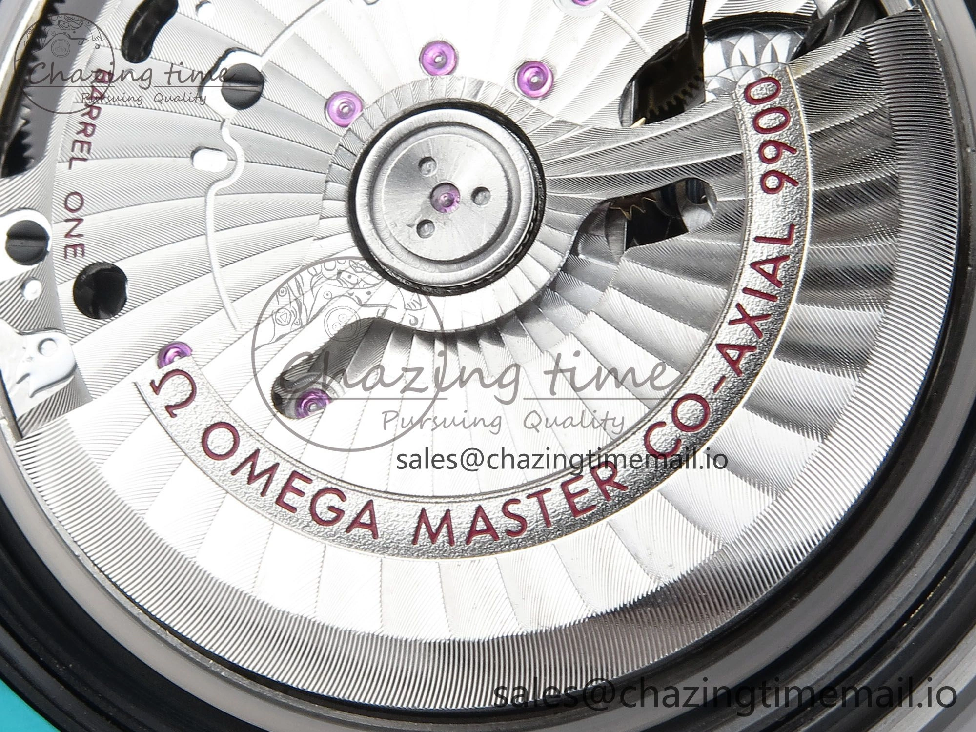 Planet Ocean Master Chronometer 600M 45.5mm SCF 1:1 Best Edition Black Tiffany Blue Dial on Black Rubber Strap A9900 Super Clone