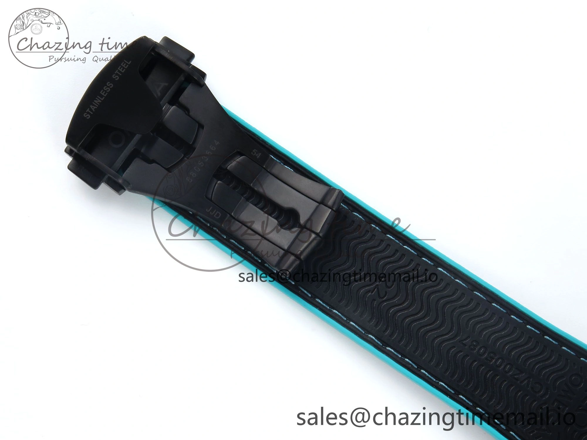 Planet Ocean Master Chronometer 600M 45.5mm SCF 1:1 Best Edition Black Tiffany Blue Dial on Black Rubber Strap A9900 Super Clone