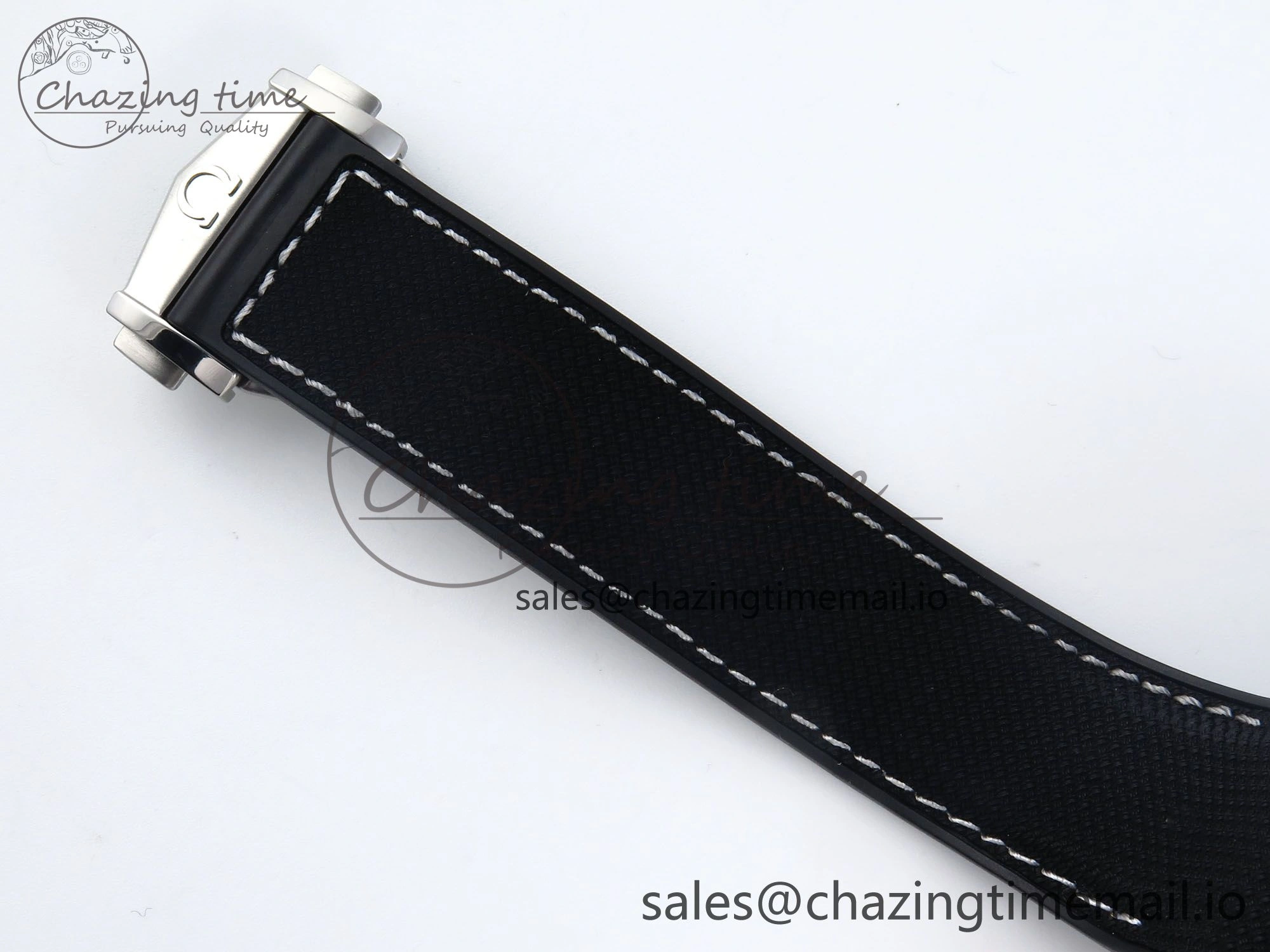 Planet Ocean Master Chronometer 600M 45.5mm SS SCF 1:1 Best Edition Black Bezel Black Dial on Black Rubber Strap A9900 Super Clone
