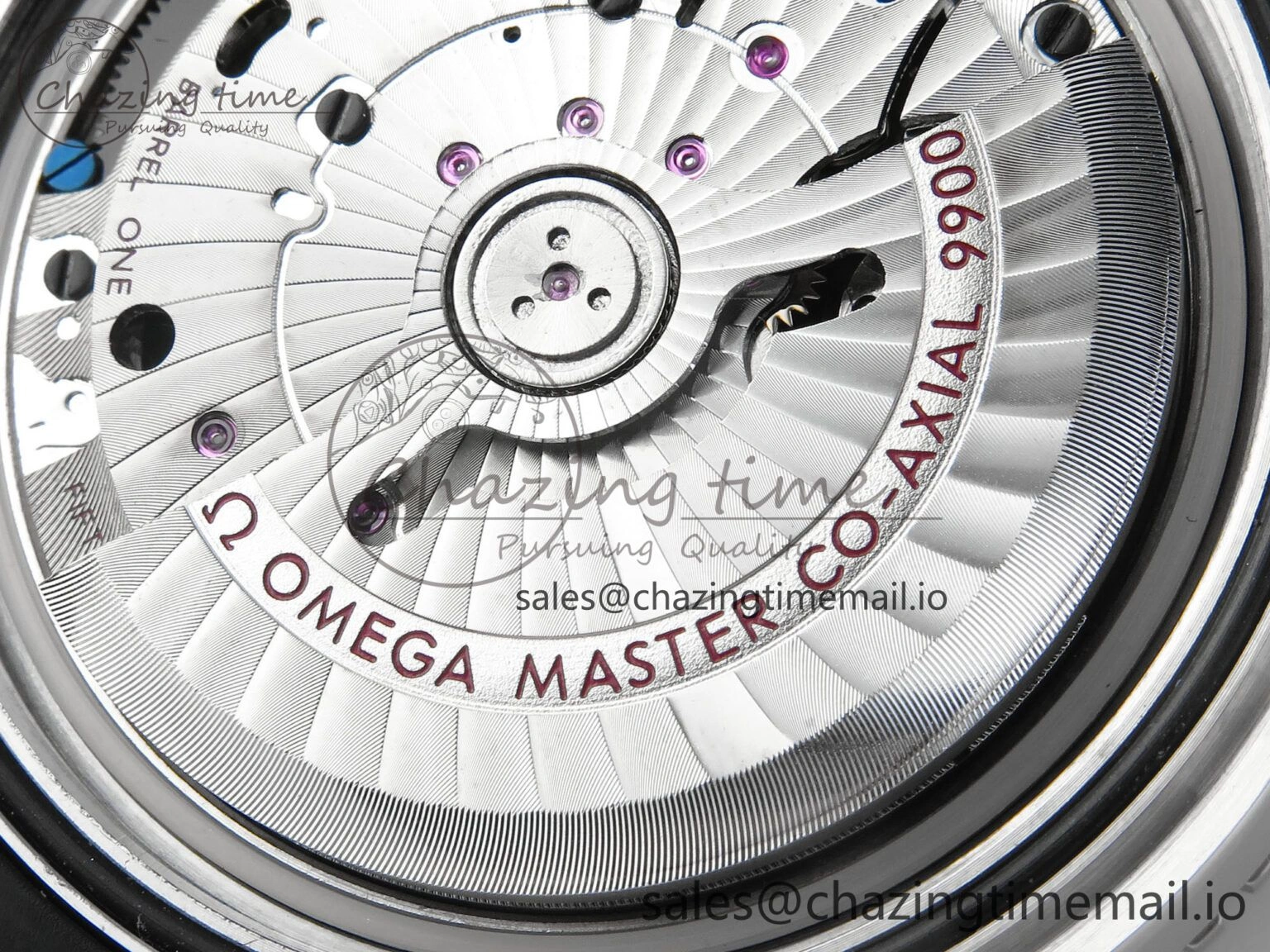 Planet Ocean Master Chronometer 600M 45.5mm SS SCF 1:1 Best Edition Blue Bezel Blue Dial on Blue Rubber Strap A9900 Super Clone
