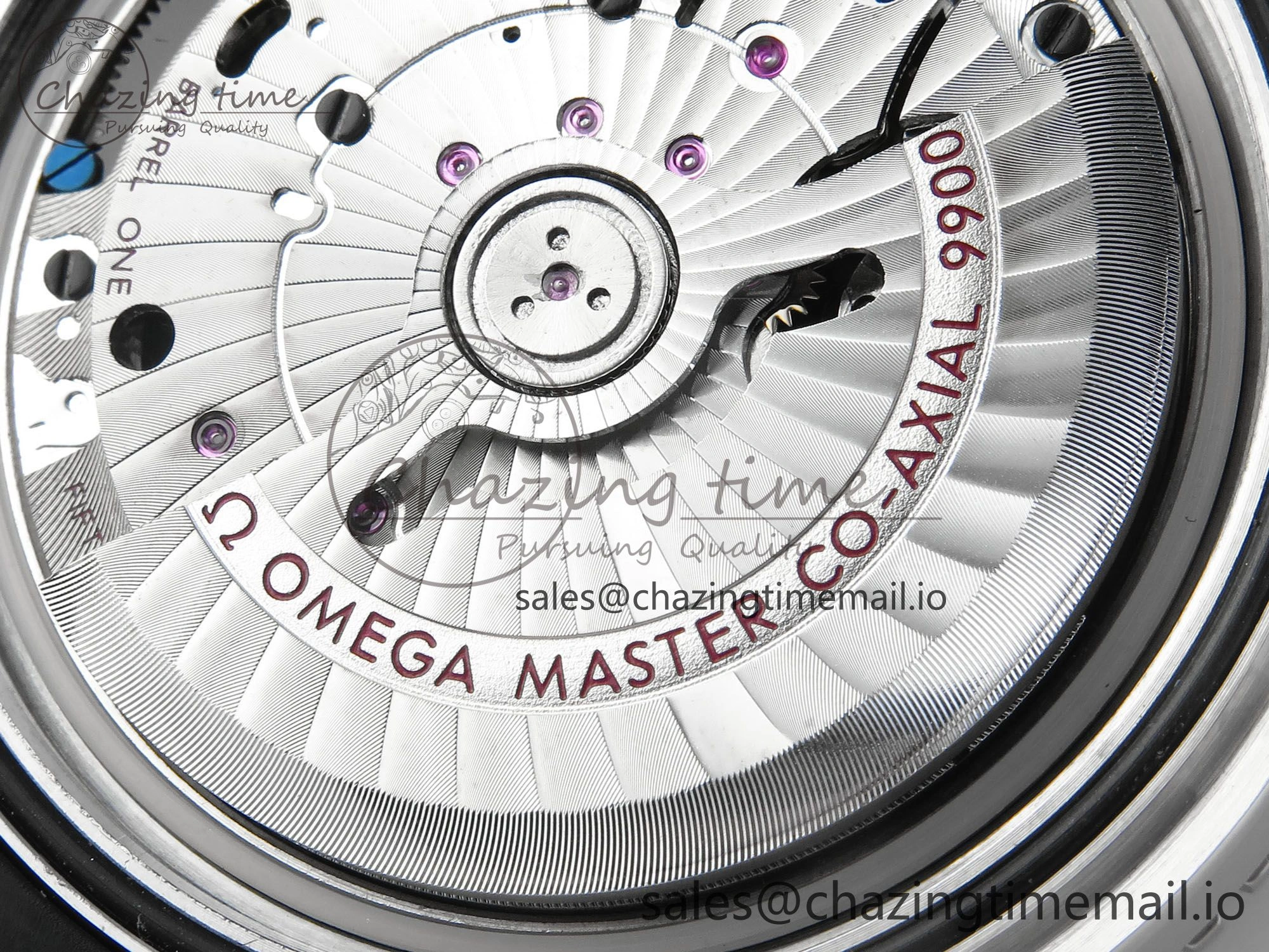 Planet Ocean Master Chronometer 600M 45.5mm SS SCF 1:1 Best Edition Blue Bezel Blue Dial on Blue Rubber Strap A9900 Super Clone