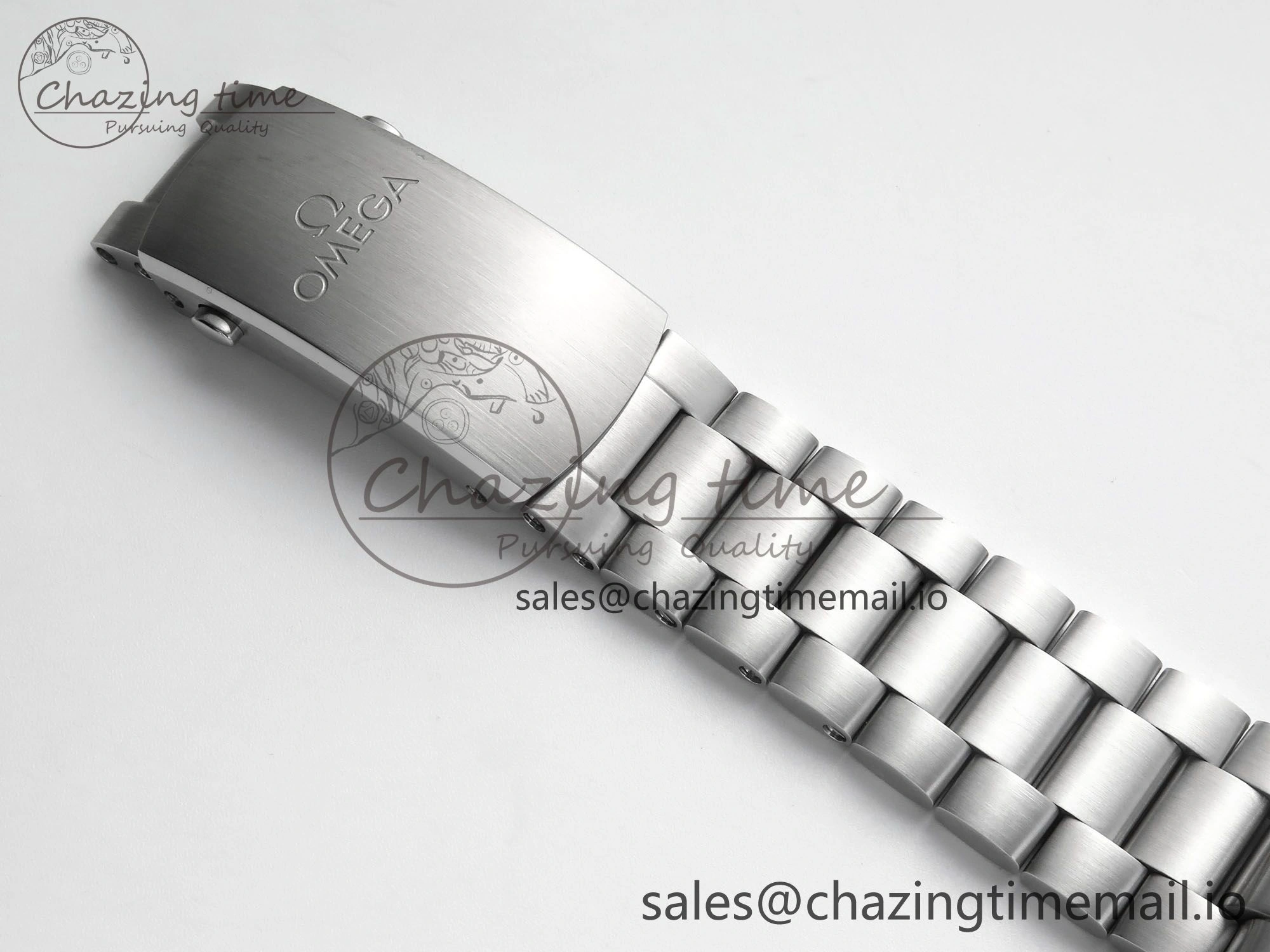 Planet Ocean Master Chronometer 600M 45.5mm SS SCF 1:1 Best Edition Blue Bezel Blue Dial on SS Bracelet A9900 Super Clone