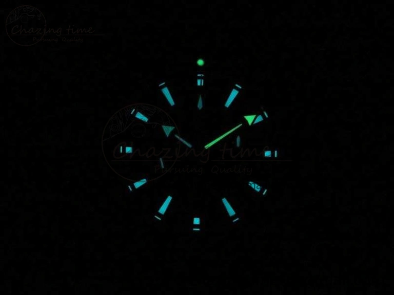 Planet Ocean Master Chronometer Chrono DLC OM 1:1 Best Edition Black Dial On Nylon Strap A9900