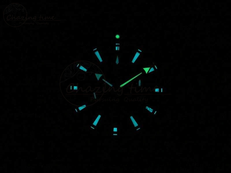 Planet Ocean Master Chronometer Chrono DLC OM 1:1 Best Edition Black Dial On Nylon Strap A9900