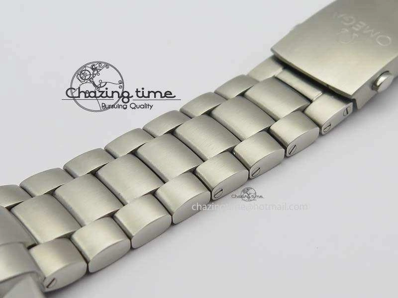 Planet Ocean Master Chronometer Chrono SS OM 1:1 Best Edition Gray Dial On SS Bracelet A9900