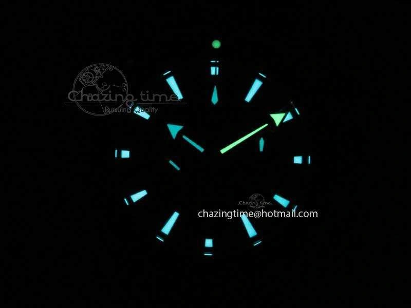 Planet Ocean Master Chronometer Chrono SS OM 1:1 Best Edition Orange 12 On SS Bracelet A9300