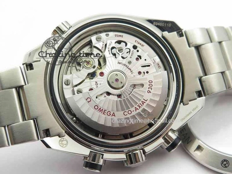 Planet Ocean Master Chronometer Chrono SS OM 1:1 Best Edition Orange 12 On SS Bracelet A9300