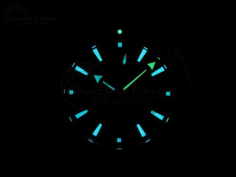 Planet Ocean Pro 45mm OMF 1:1 Best Edition Orange Marker On Rubber Strap A8500 (Black Balance Wheel)