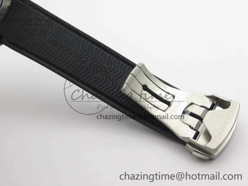 Planet Ocean Pro Ceramic Bezel 45mm 1:1 OMF Best Edition On Rubber Strap A8500 (Black Balance Wheel)