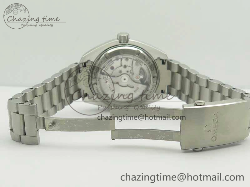 Planet Ocean Professional Ceramic Bezel 42mm 1:1 MK Best Edition Silver Markers On SS Bracelet A8500