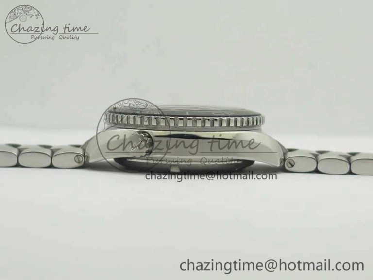 Planet Ocean Professional Ceramic Bezel 42mm 1:1 MK Best Edition Silver Markers On SS Bracelet A8500