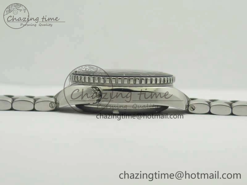 Planet Ocean Professional Ceramic Bezel 42mm 1:1 MK Best Edition Silver Markers On SS Bracelet A8500