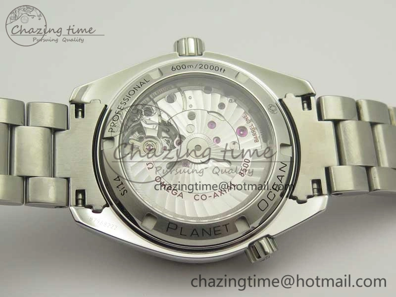 Planet Ocean Professional Ceramic Bezel 42mm 1:1 VSF Best Edition Orange Markers A8500 Super Clone (2 Straps)