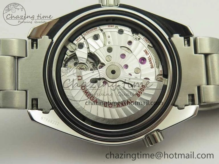 Planet Ocean Professional Ceramic Bezel 42mm 1:1 VSF Best Edition Orange Markers A8500 Super Clone (2 Straps)