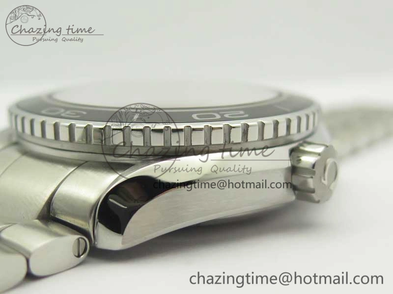 Planet Ocean Professional Ceramic Bezel 45.5mm 1:1 VSF Best Edition Orange Markers on SS Bracelet A8500 Super Clone