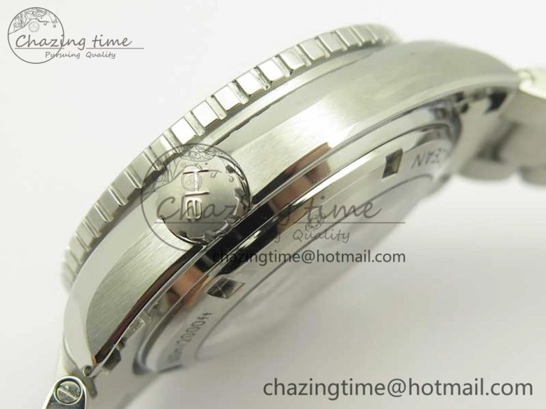 Planet Ocean Professional Ceramic Bezel 45.5mm 1:1 VSF Best Edition Orange Markers on SS Bracelet A8500 Super Clone