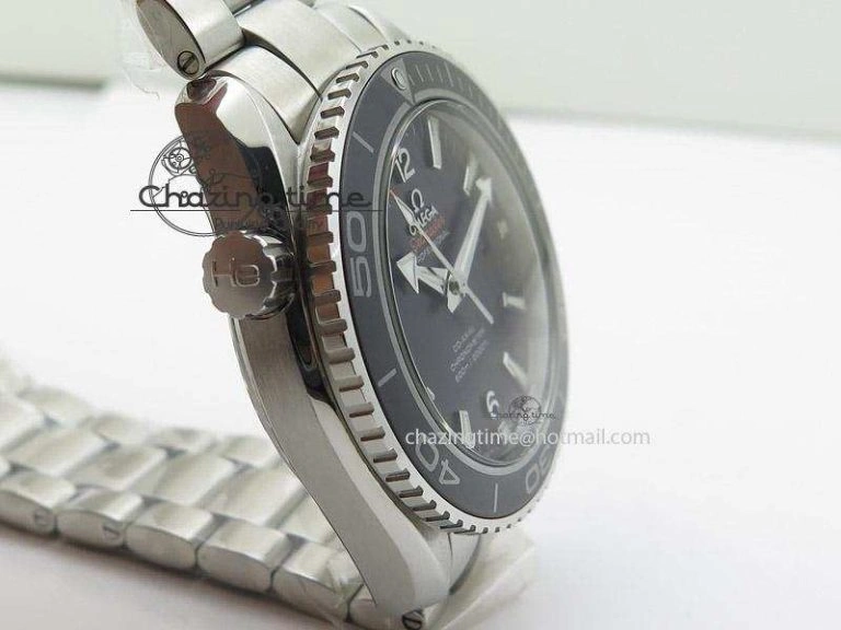 Planet Ocean Professional Ceramic Bezel 45mm 1:1 Noob Best Edition on SS Bracelet A2836