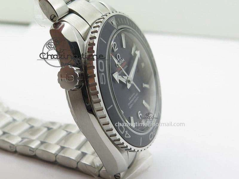 Planet Ocean Professional Ceramic Bezel 45mm 1:1 Noob Best Edition on SS Bracelet A2836