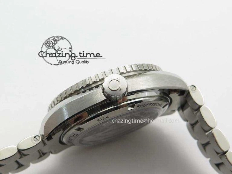 Planet Ocean Professional Ceramic Bezel 45mm 1:1 Noob Best Edition on SS Bracelet A2836