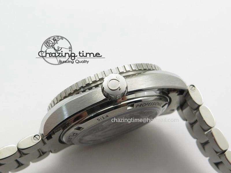 Planet Ocean Professional Ceramic Bezel 45mm 1:1 Noob Best Edition on SS Bracelet A2836