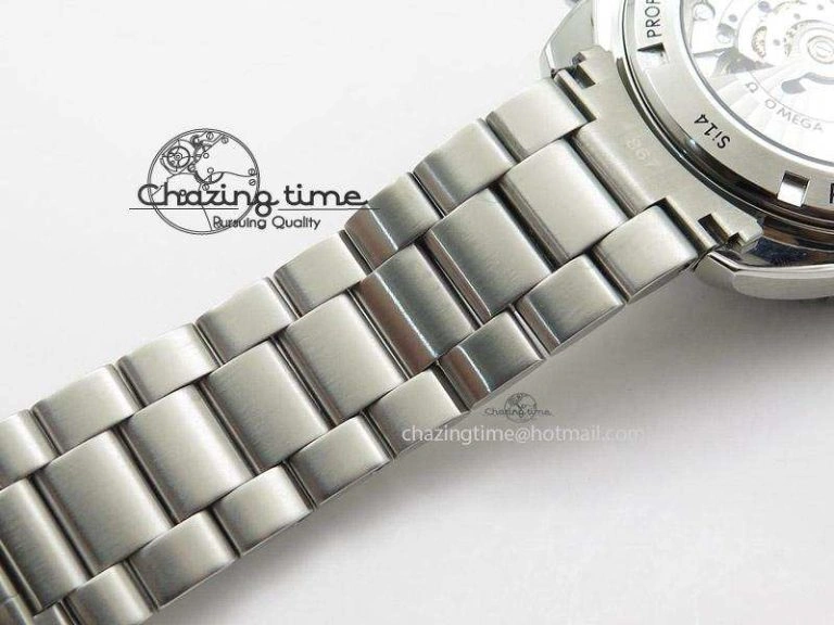Planet Ocean Professional Ceramic Bezel 45mm 1:1 Noob Best Edition on SS Bracelet A2836