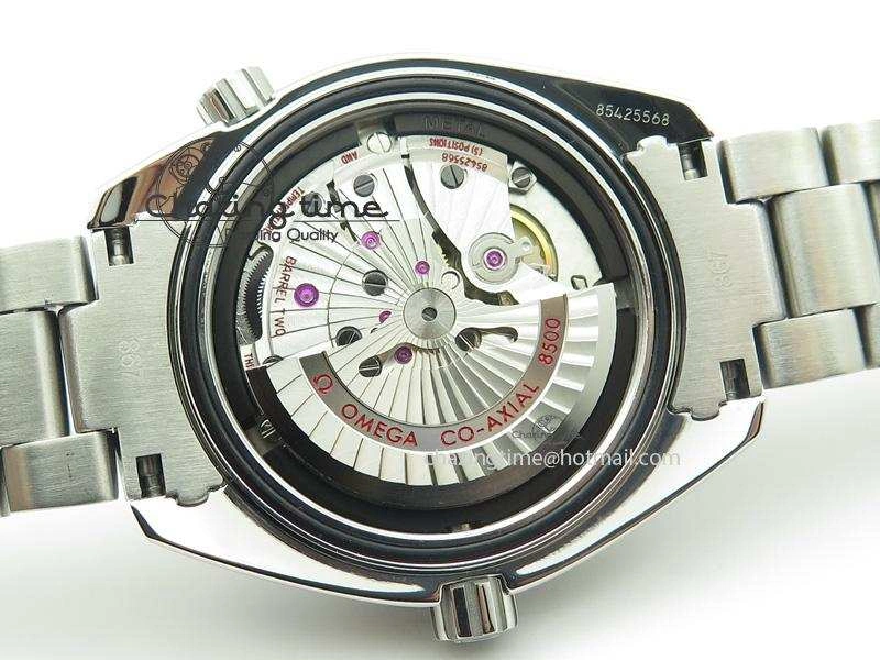 Planet Ocean Professional Diamonds Bezel 42mm V6F Best Edition On SS Bracelet A8500