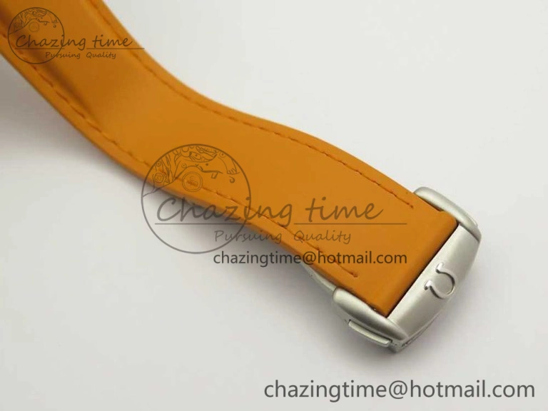 Planet Ocean Professional Orange Bezel 42mm 1:1 VSF Best Edition on Orange Rubber Strap A8500 Super Clone