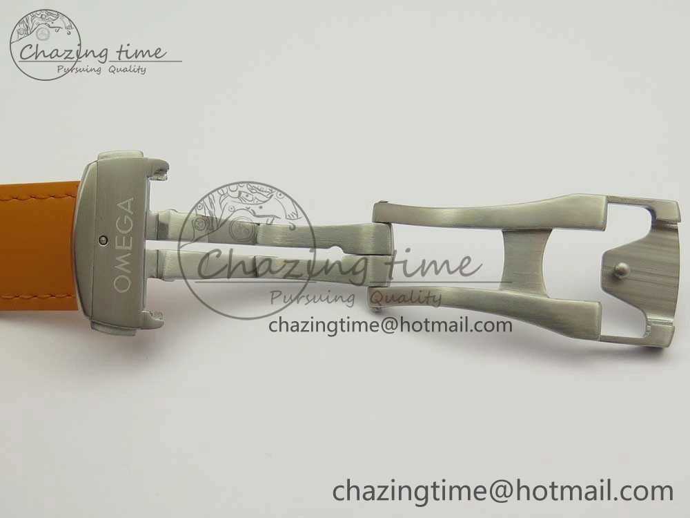 Planet Ocean Professional Orange Bezel 42mm 1:1 VSF Best Edition on Orange Rubber Strap A8500 Super Clone