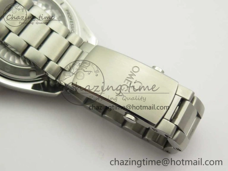 Planet Ocean Professional Orange Bezel 42mm 1:1 VSF Best Edition on SS Bracelet A8500 Super Clone (2 Straps)