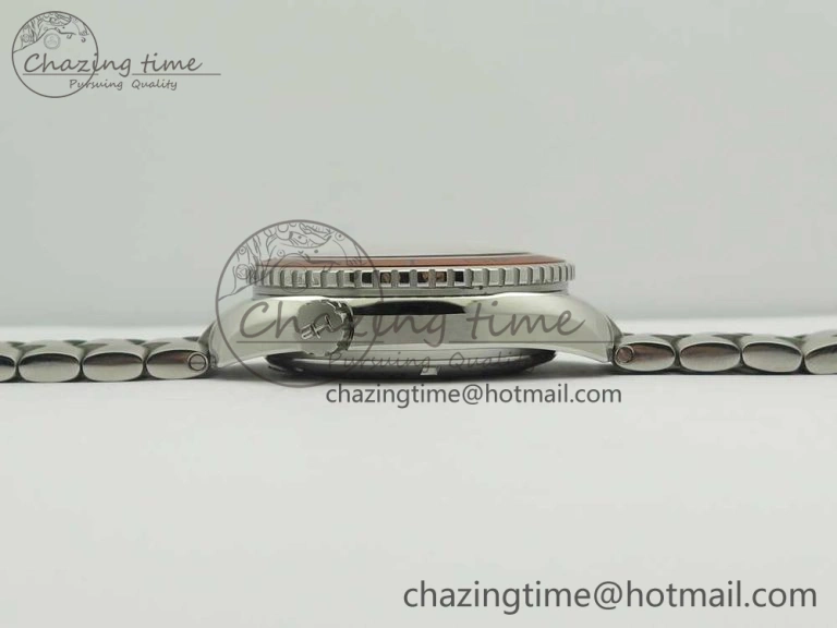 Planet Ocean Professional Orange Bezel 45.5mm 1:1 VSF Best Edition on SS Bracelet A8500 Super Clone (2 Straps)