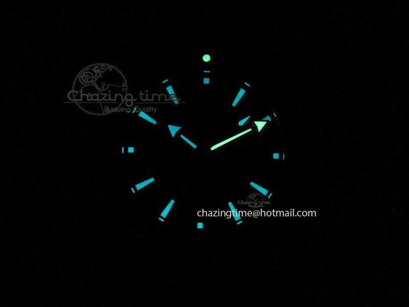 Planet Ocean Professional Rose Gold Liquid Metal V6F 45mm on Black Rubber Strap A8501
