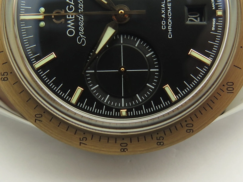Planet Ocean Professional SS V6F 37mm Ladies Ceramic Bezel On Black Leather Strap A8520