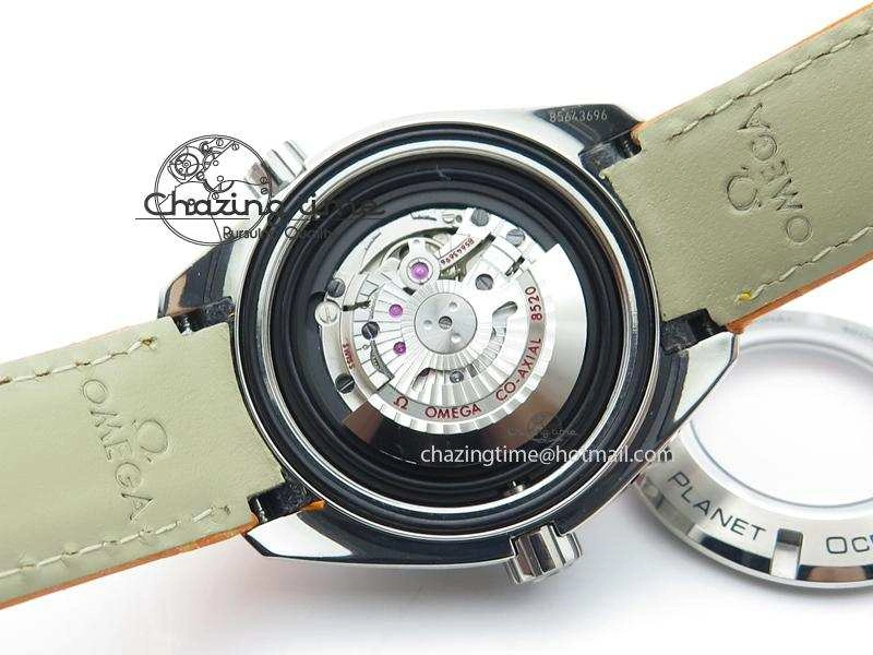 Planet Ocean Professional SS V6F 37mm Ladies Orange Bezel On Orange Leather Strap A8520