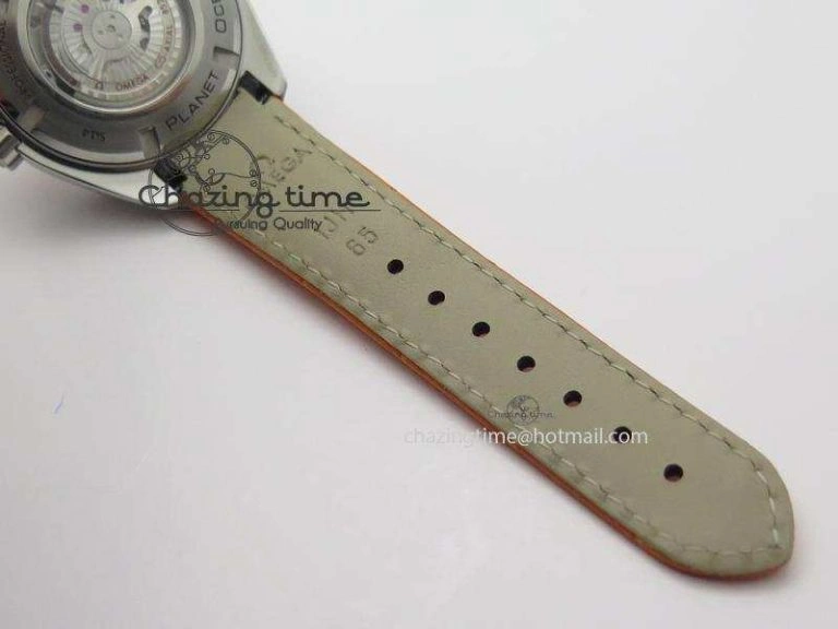 Planet Ocean Professional SS V6F 37mm Ladies Orange Bezel On Orange Leather Strap A8520
