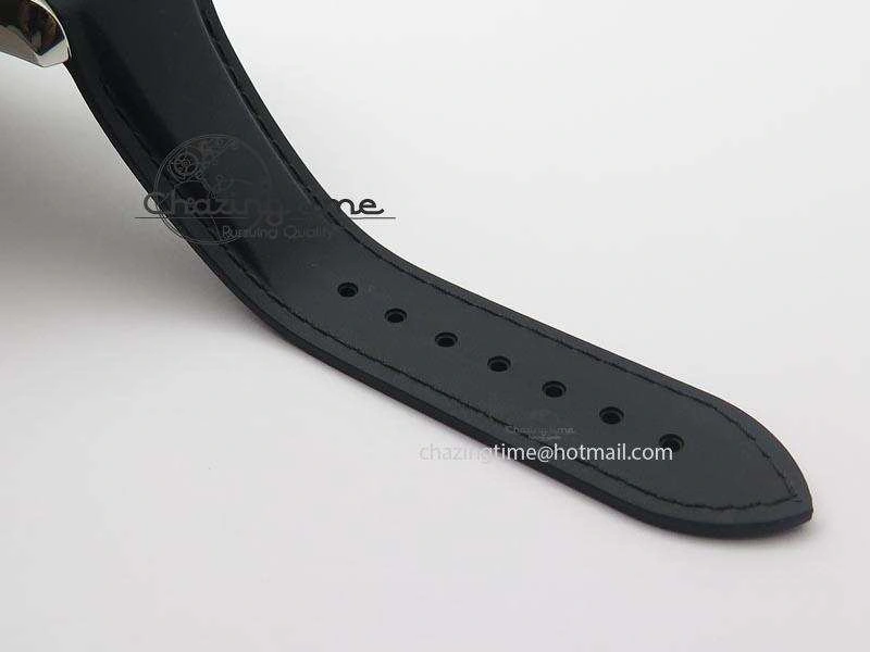 Planet Ocean SS Bp Maker 45mm Black Bezel On Black Rubber Strap A8500