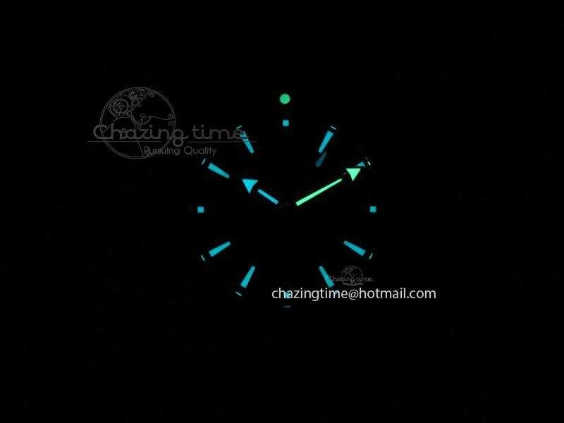 Planet Ocean SS Bp Maker 45mm Black Bezel Orange Numbers On SS Bracelet A8500