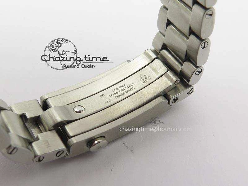 Planet Ocean SS Bp Maker 45mm Orange Bezel On SS Bracelet A8500