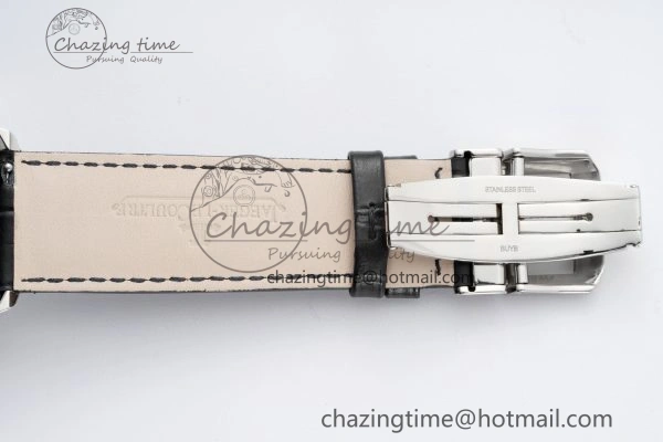 Polaris Chrono SS HKF Best Edition Black Dial on Black Leather Strap A752A