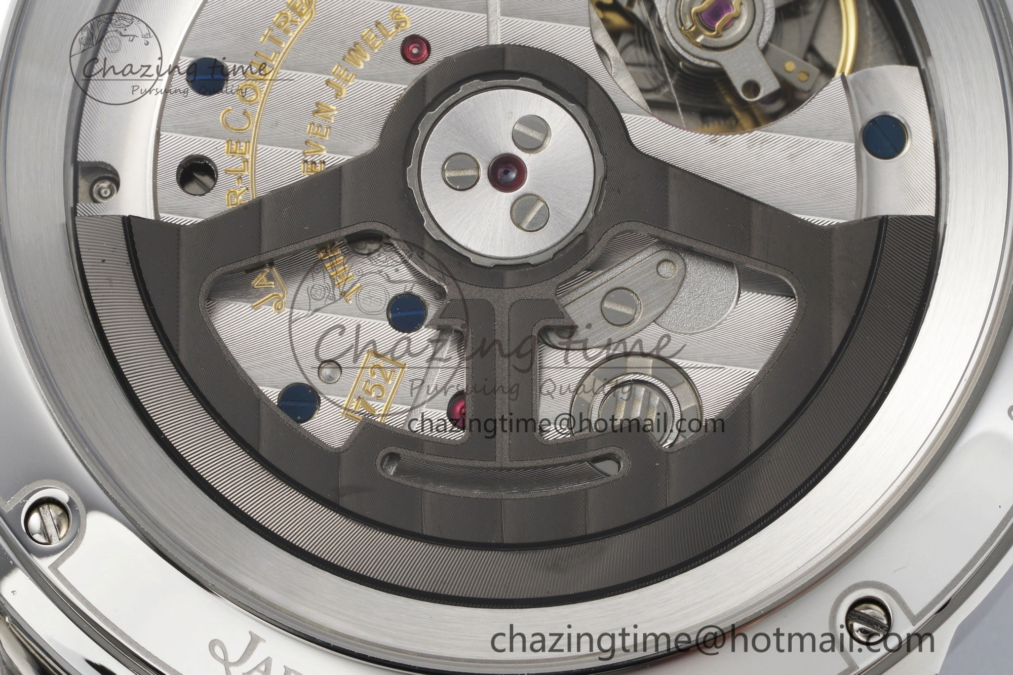 Polaris Chrono SS HKF Best Edition Blue Dial on Blue Leather Strap A752A